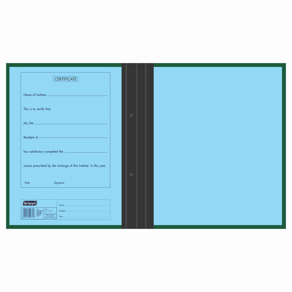 Project File Thread Drawing File No.77, 30cm X 35.5cm, (Thread File) PVC – Neelgagan