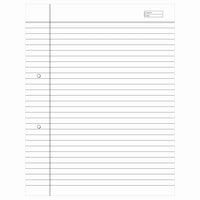 Quarter Drawing Sheet, (27cm X 33.5cm) Loose Center Punched
