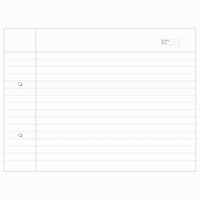 Quarter Drawing Sheet, (27cm X 33.5cm) Loose Center Punched