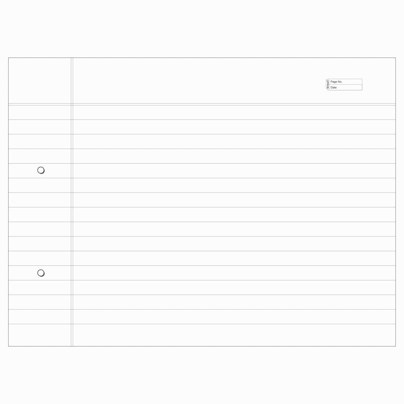 Quarter Drawing Sheet, (27cm X 33.5cm) Loose Center Punched