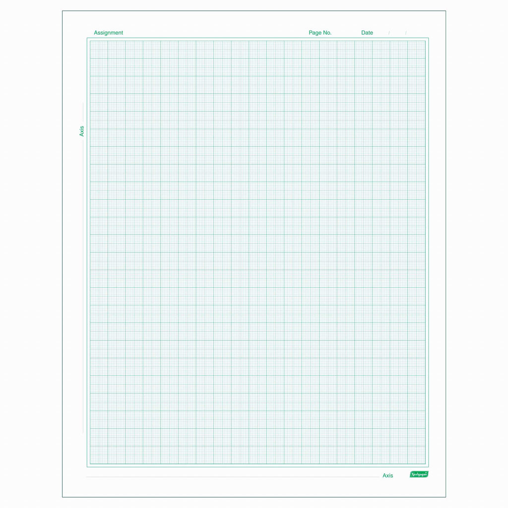 Graph Pad A4 (CM) - 25 Sheets, (21cm X 29.7cm) – Neelgagan