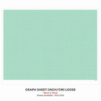 Graph Sheet (Inch), (57cm X 73cm) Loose