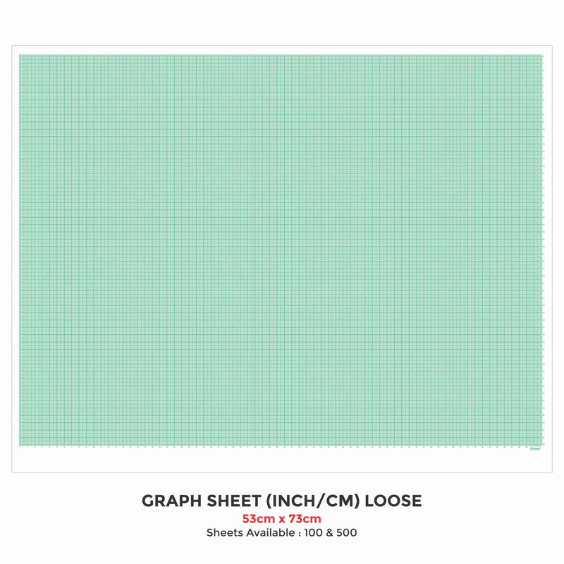 Graph Sheet (Inch), (57cm X 73cm) Loose