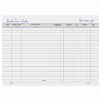 Bank Pass Book, No. 22 (128 Pgs) & No. 44 (264 Pgs), 12.0cm x 18.0cm (Soft Rexine cover)