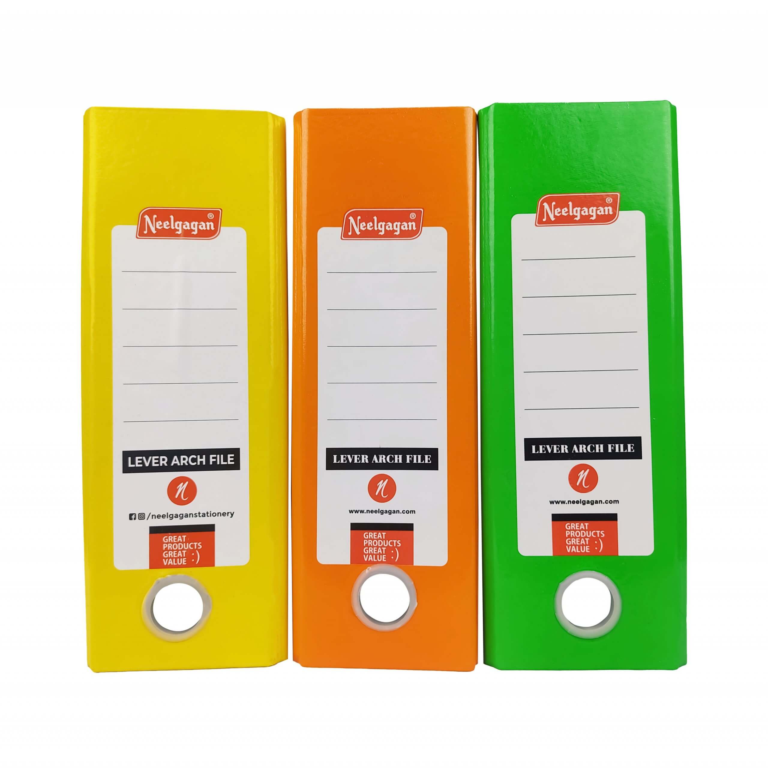 Box File Index File Index File (Printed) (Lever Arch - Box File) No.5 (10 inch - Medium ...