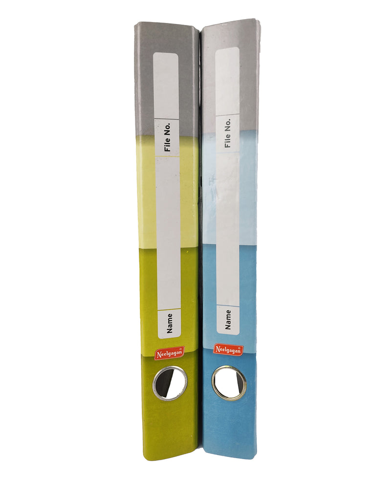 Ring & Clip Board Printed File (No.1100) (Spine - 4.4cm) (Suitable for A4 and Legal size paper)