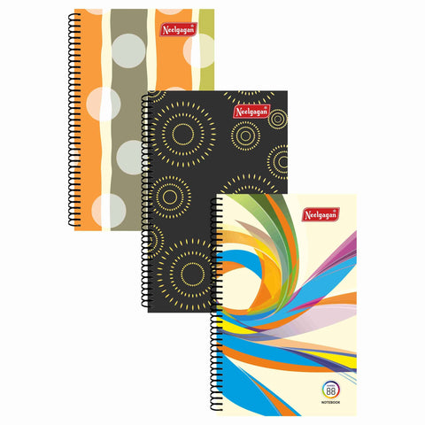 Spiral Notebook No. 88 - 80 & 160 Pages (19.0cm x 22.0cm)
