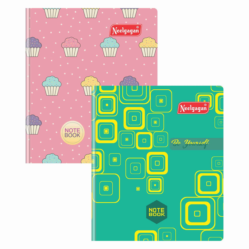 Fusion Notebook, 200 Pages, F-2, (9.5cm X 12.5cm)  Hard Bound