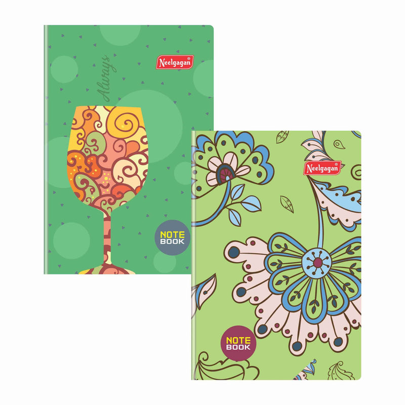 Fusion Notebook, 200 Pages, F-3, (10.7cm X 16.5cm)  Hard Bound
