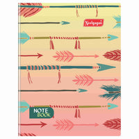 Fusion Notebook, 200 Pages, F-6, (16.5cm x 22.7cm) Hard Bound