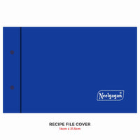 Recipe File Cover, PVC, 13.5cm x 23cm