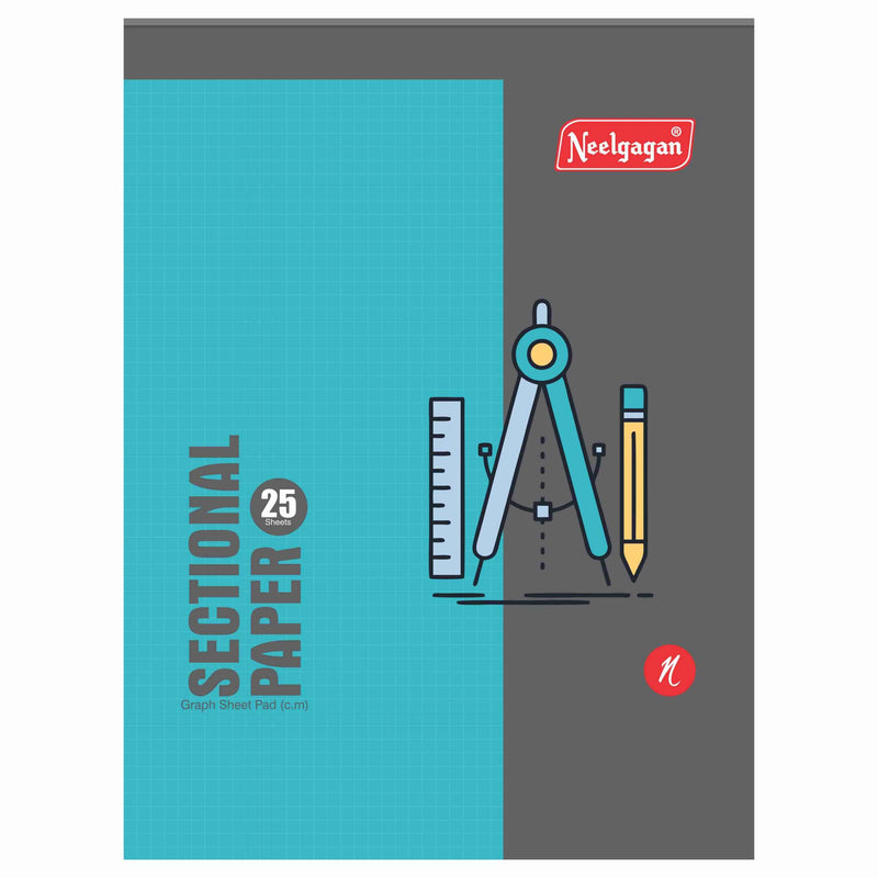 Graph Pad A4 (CM) -  25 Sheets, (21cm X 29.7cm)