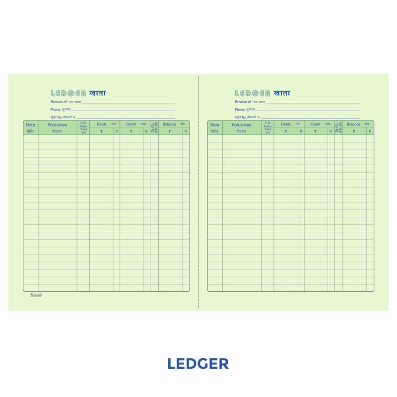 Account Books, Cash Book / Ledger Etc., Canvas Binding, Copy Size (16.5cm x 20.5cm) 17x27
