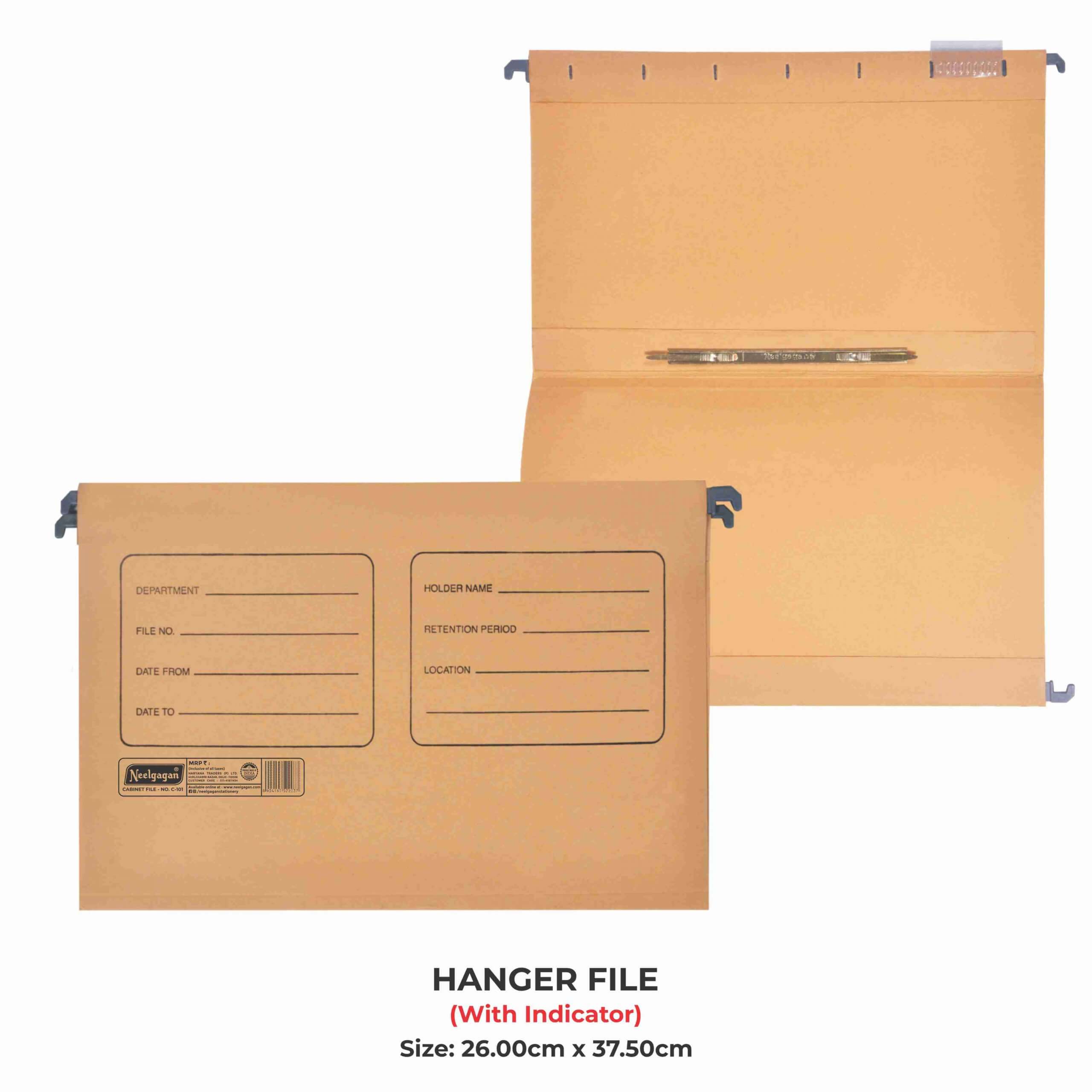 Hanger File (Cabinet File) (With Indicator) (C-101) – Neelgagan