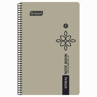 Spiral Note Book No.67, 200 Pages, (14.5cm x 22.5cm) (Multi-coloured pages) (Five Colour in One)