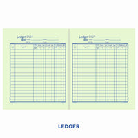 Account Books, Cash Book / Ledger Etc., Ordinary Binding, Copy Size (15.0cm x 19.0cm) 16x26