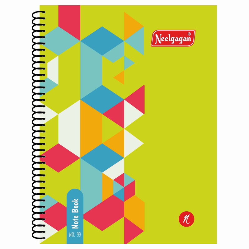 Spiral Notebook No. 99, 80 Pages, (18.5cm x 25.0cm)
