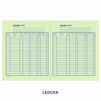 Account Books, Cash Book / Ledger Etc., R/B, Copy Size (16.5cm x 20.0cm) 17x27