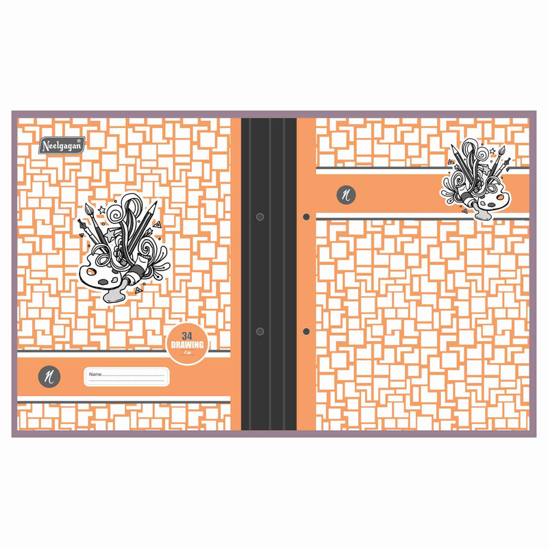 Drawing File No.34, (23cm X 28cm), (Thread File) Printed Cover