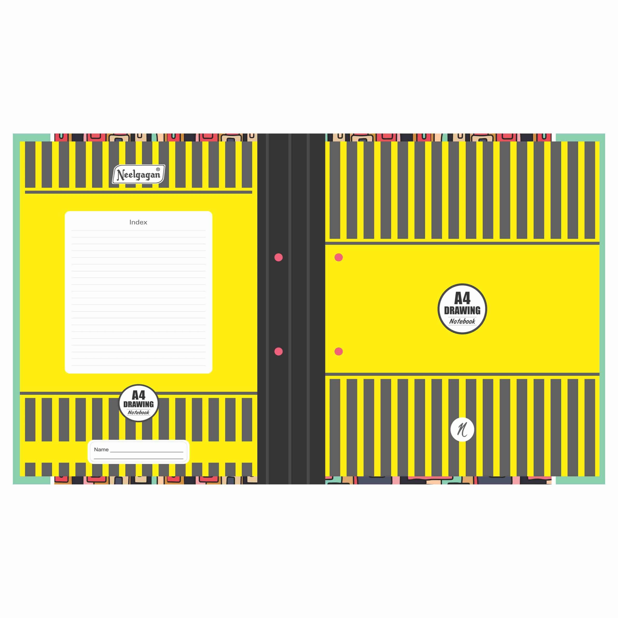 Drawing File A4, (22cm X 31cm), (Thread File) Soft Cover – Neelgagan