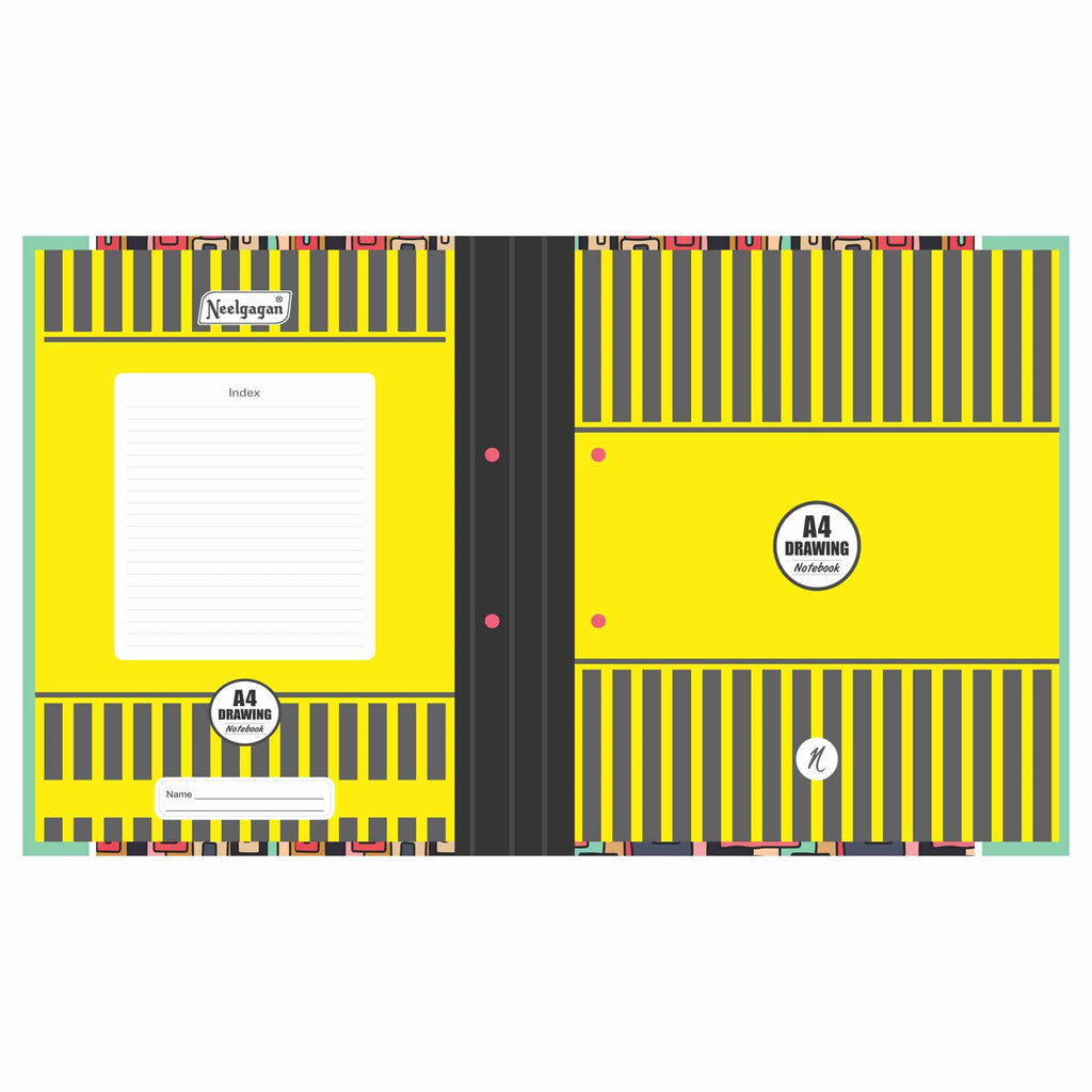 Project File Thread Drawing File A4, (22cm X 31cm), (Thread File) Soft Cover – Neelgagan