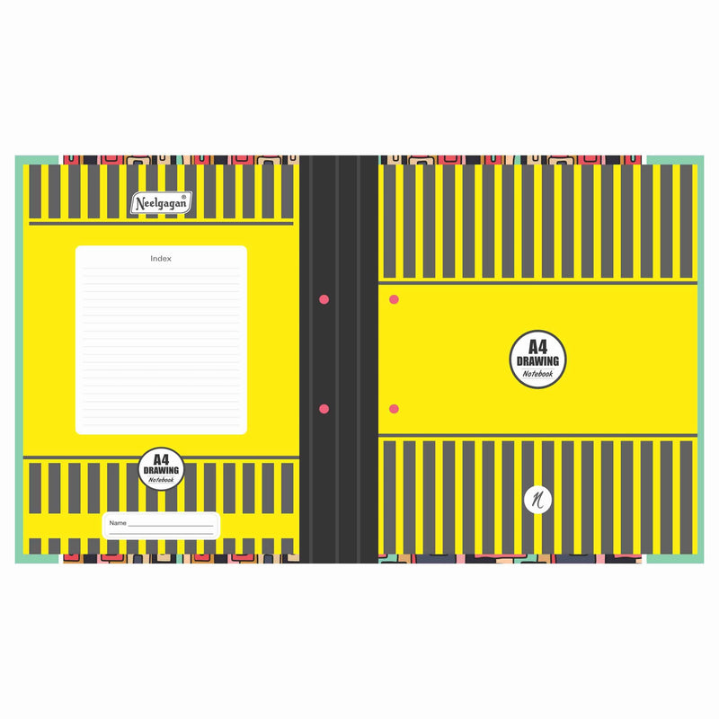 Drawing File A4, (22cm X 31cm), (Thread File) Soft Cover