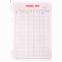 Loose Leaf Sheets, 100 - Sheets & Index,  (33cm x 23cm) (Ideal for Binder)