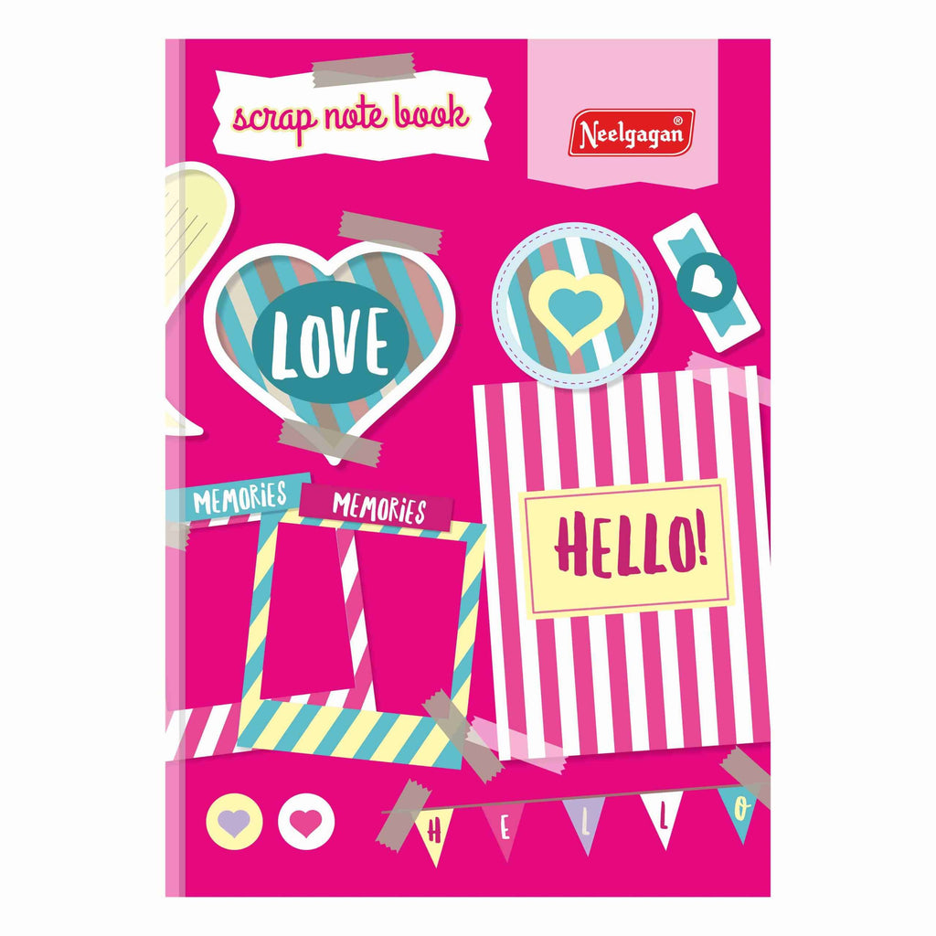 Scrap Notebook A4 Coloured Pages (21cm X 29.7cm) Softcover – Neelgagan