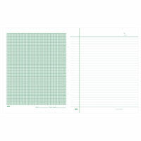 Jumbo Graph Notebook - 28 & 52 Pages, (21.50cm X 27.00cm) Softcover