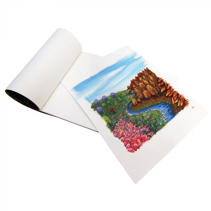 Canvas Pad for Painting, Acrylic Paint, Oil Paint Dry & Wet Art Media 10 Sheet