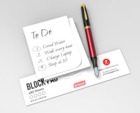 Paper Block Pad (Memo Pad), 480 Pages (Mixed and White) (8.5 cm x 10.5 cm)