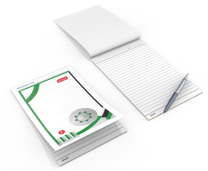 Conference Pad, Ruled & Plain (13.30 cm x 21.20 cm)