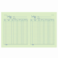 Cash Book / Ledger - Copy Size (No. 3,4), (17.5 x 21.5cm) Soft Cover Plastic (PVC)