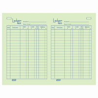 Ledger Note Book Size (No. 1, 2, 6), (10.0 x 13.2cm) Soft Cover Plastic