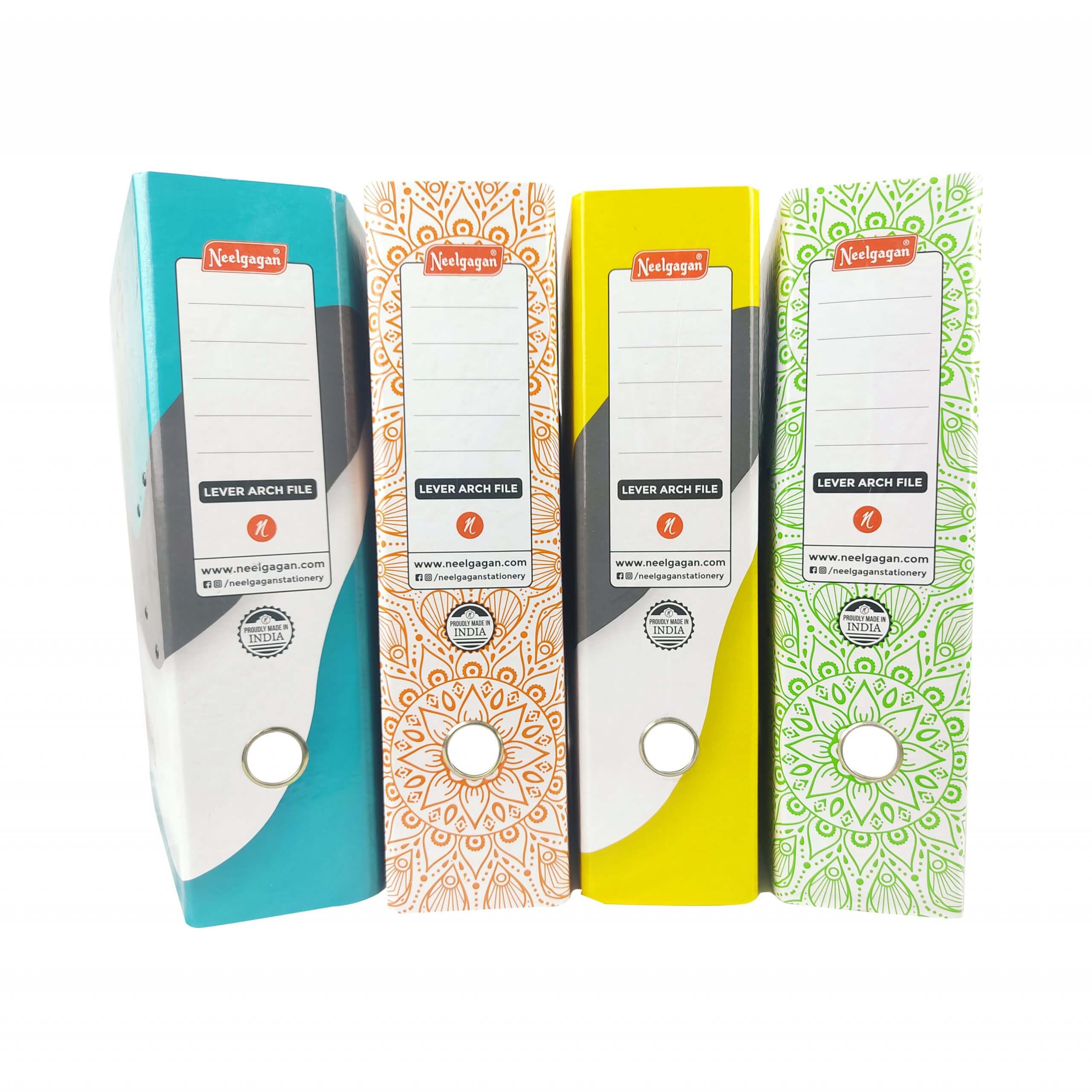 Index File (Printed) (Lever Arch - Box File) No.80 (14 inch) – Neelgagan