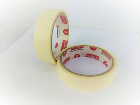 Masking Tape - 1" (24mm) X 10 Mtr, 20Mtr
