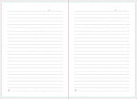 Blend Notebook – B5 Semi Flexi Cover Buckram Material Round Corner 200 Page.