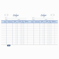 Ledger Pocket Size (No. 0, 00, 000), (9.5 x 12.5cm) Soft Cover Plastic (PVC)