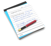 Slip Pad No. 22, Ruled & Plain (10.5 cm x 16.5 cm)