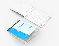 Slip Pad No. 55, Ruled & Plain (21.5 cm x 27.0 cm)