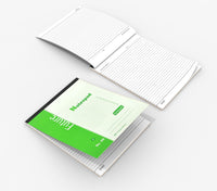 Slip Pad No. 55, Ruled & Plain (21.5 cm x 27.0 cm)