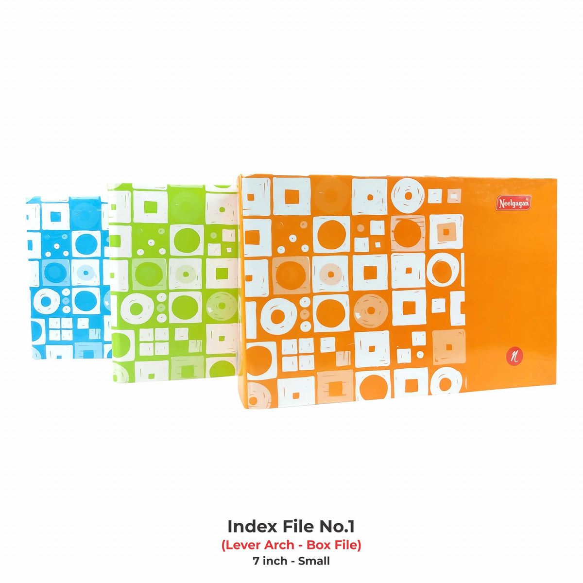 Index File (Lever Arch - Box File) No.1 (7 inch - Small) – Neelgagan
