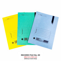 Record file ( Tag File ) - Thin (Plain & Binding Cloth Strip)