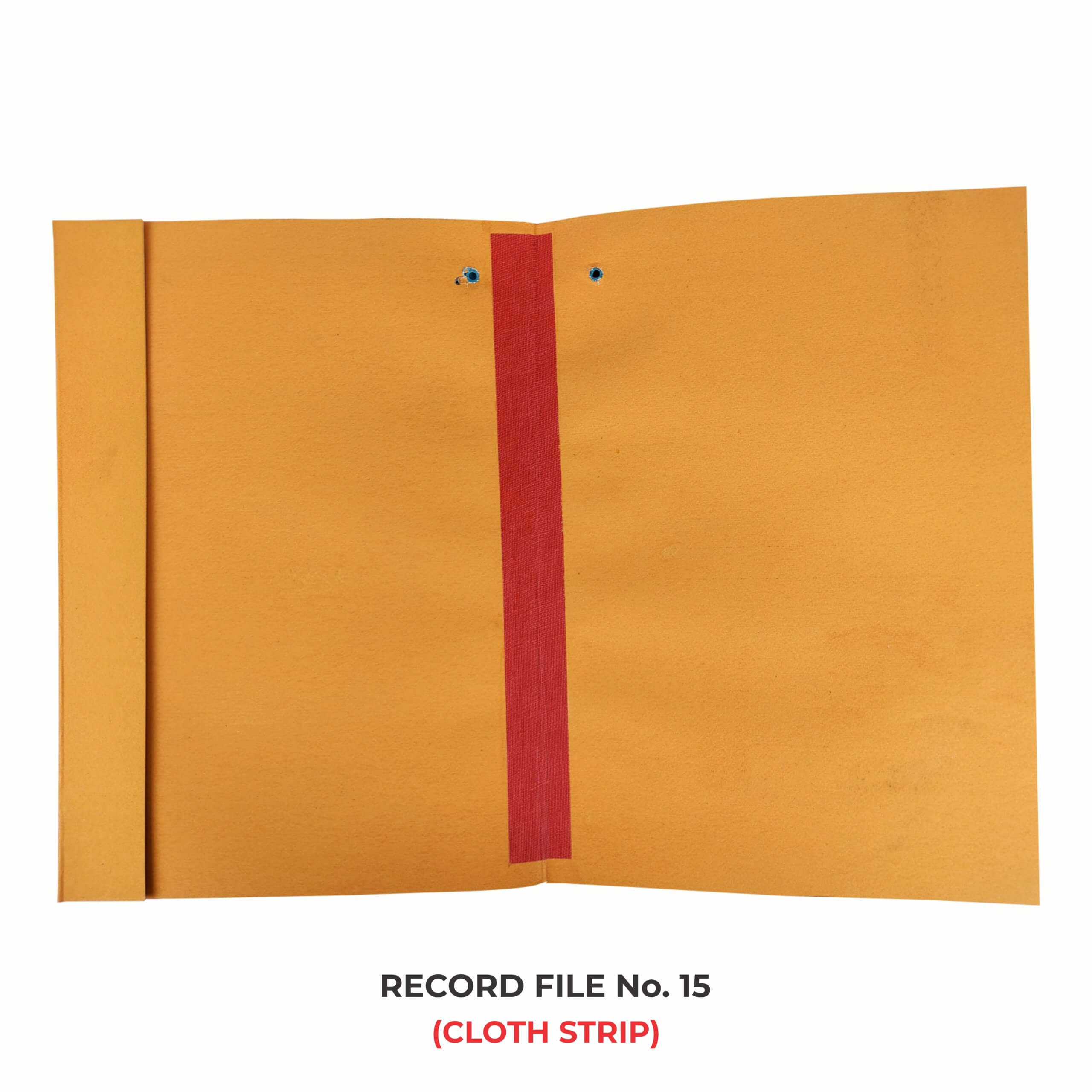 Record file - No.10, No.15, No.20 (Plain & Binding Cloth Strip)