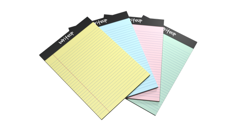 Writeup Pad A4 Writing Office Pads Premium 70 GSM Paper 100 Pages. (21.0 cm x 29.7 cm)