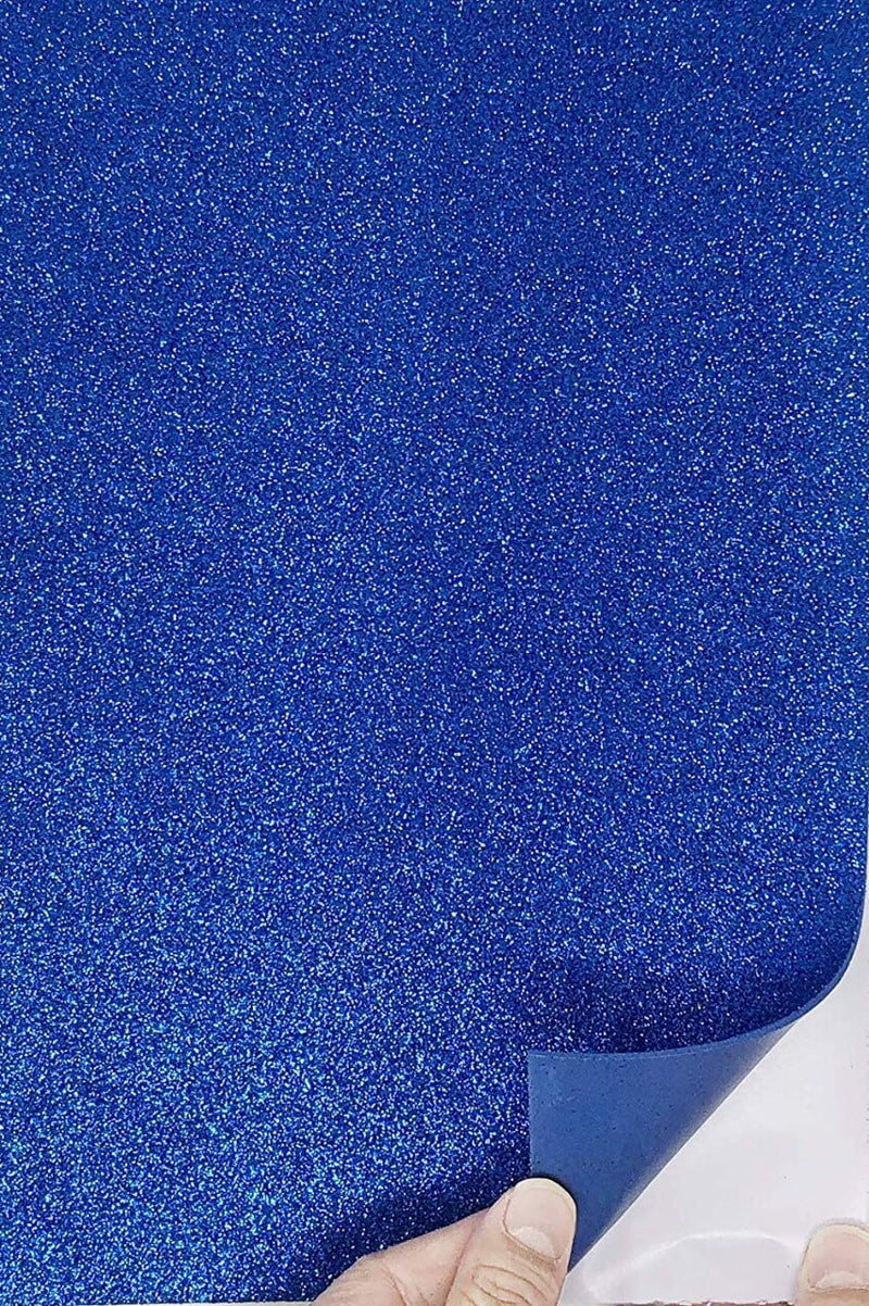 Glitter Sheets - A4 Mix Colour Pack of 10 Sheets (Without Gum/ With Gum)