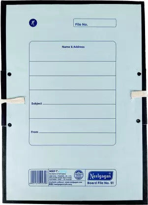File Board  (No.31 - No.51) (9.5cm X 13.5cm)